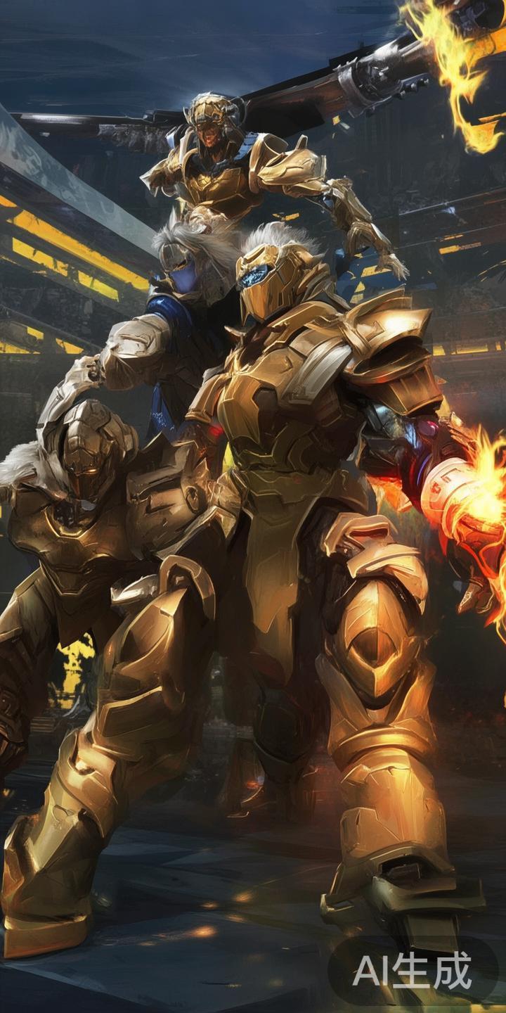 以近期热门的雷火电竞战队为例，他们常用的阵容组合是